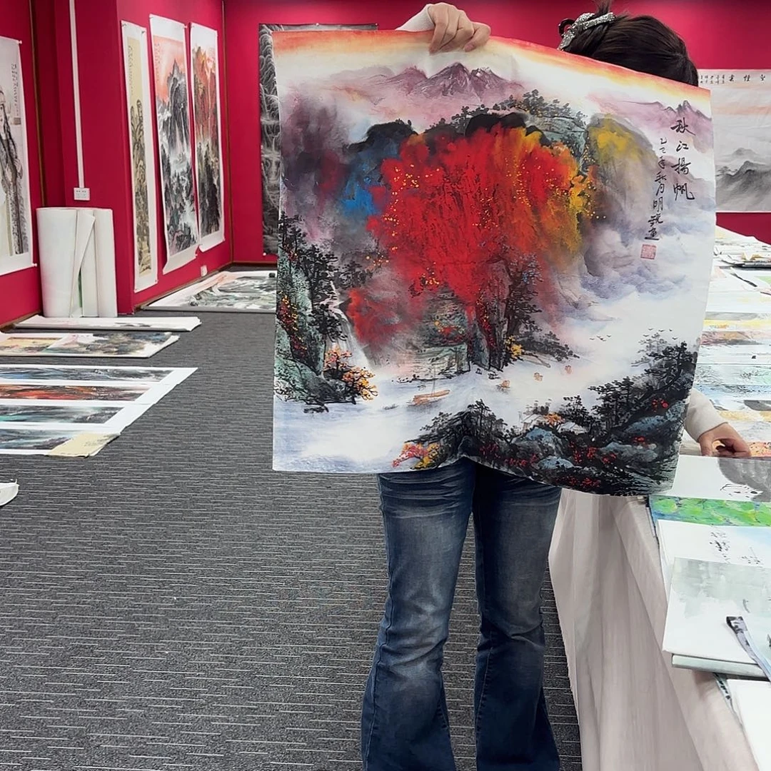 国画国画作品纯手绘