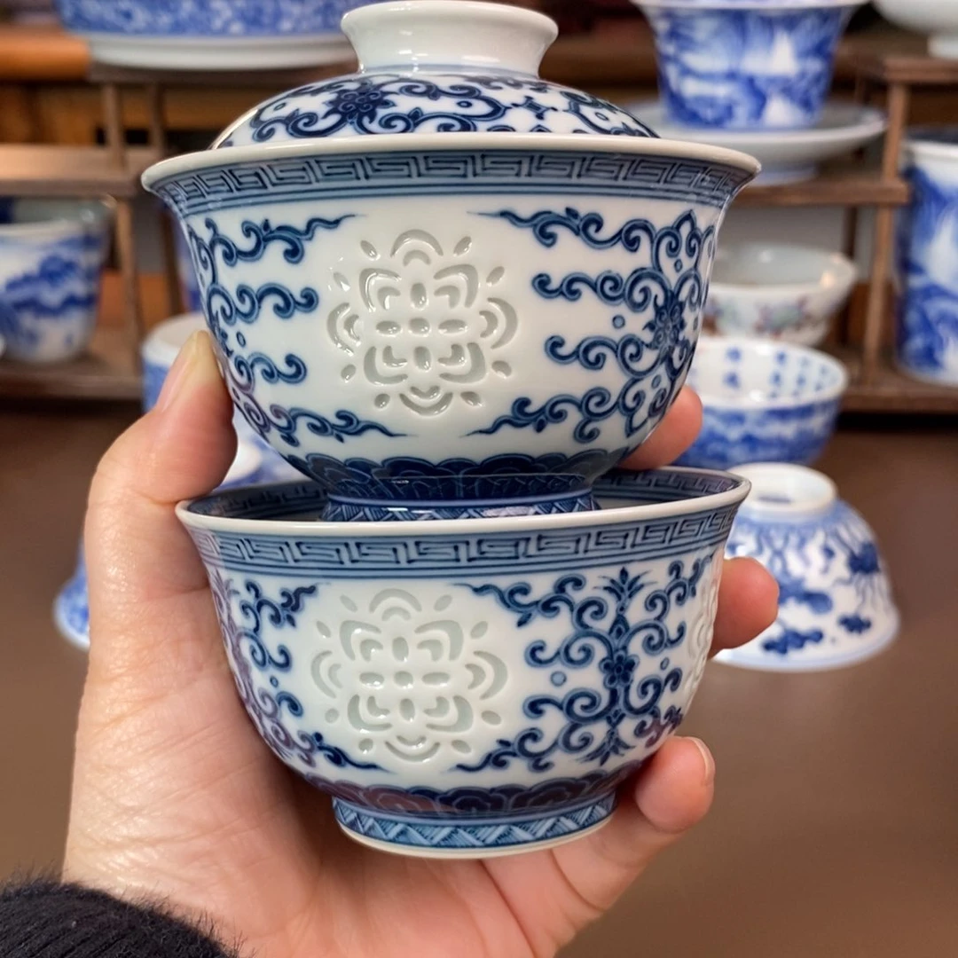 景德镇陶瓷手工手绘