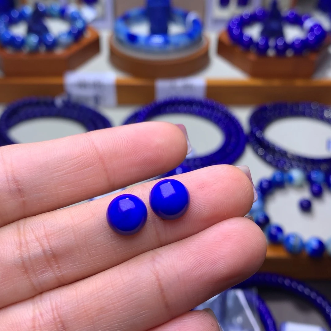 青金石裸石未镶嵌小*、