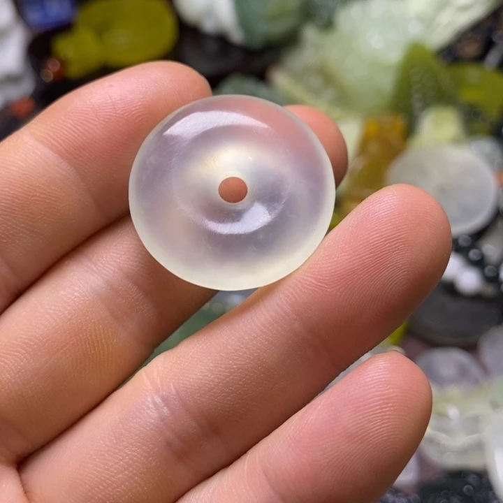 岫玉未镶嵌岫玉手把件