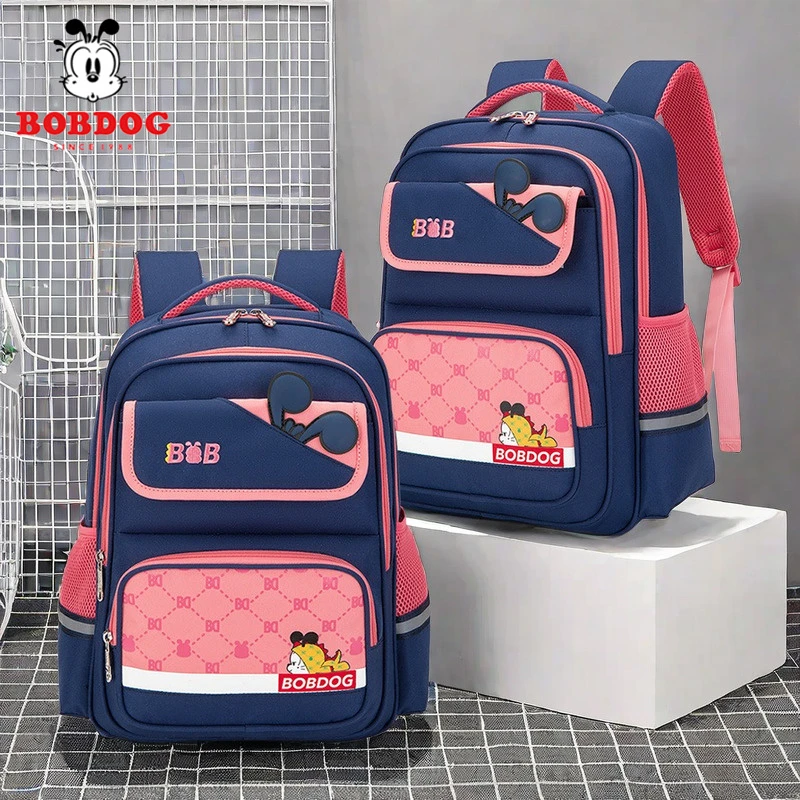 巴布豆儿童书包1-34-6年级小学生男孩爆款轻便护脊减负大容量背包