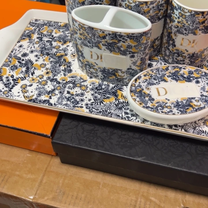 玻璃欧美陶瓷餐具摆件130