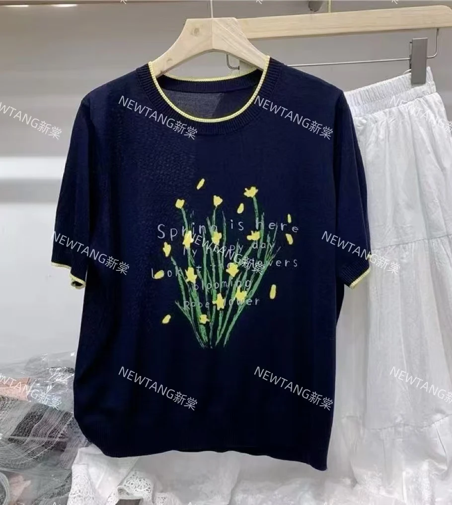 【妈妈装】39夏季新款时尚清凉妈妈装短袖