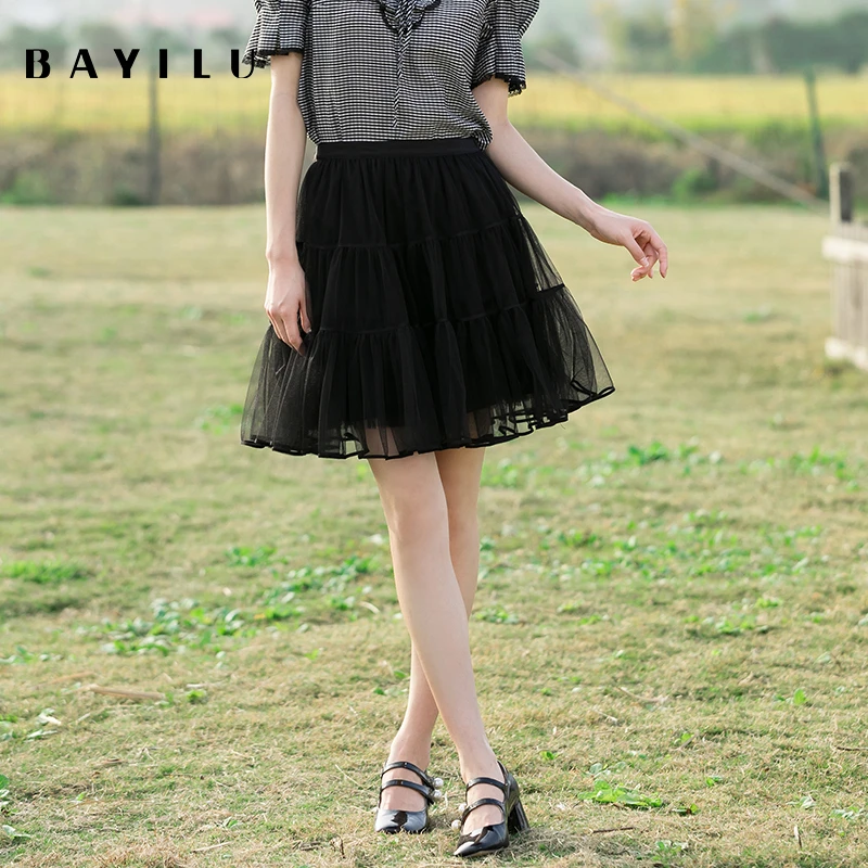 【籽言】芭依璐女装夏季新款时尚半身裙86Q3633