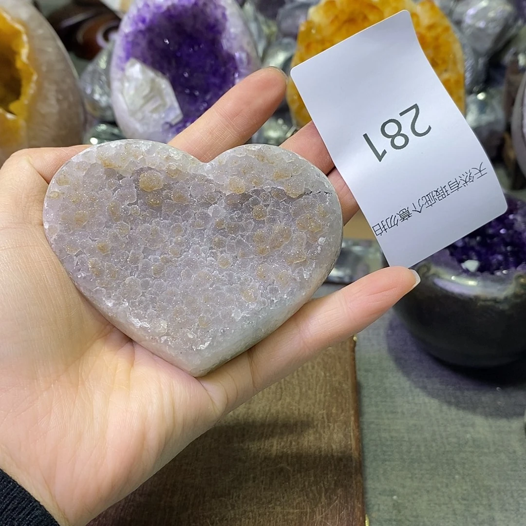 紫晶珠宝半成品未镶嵌