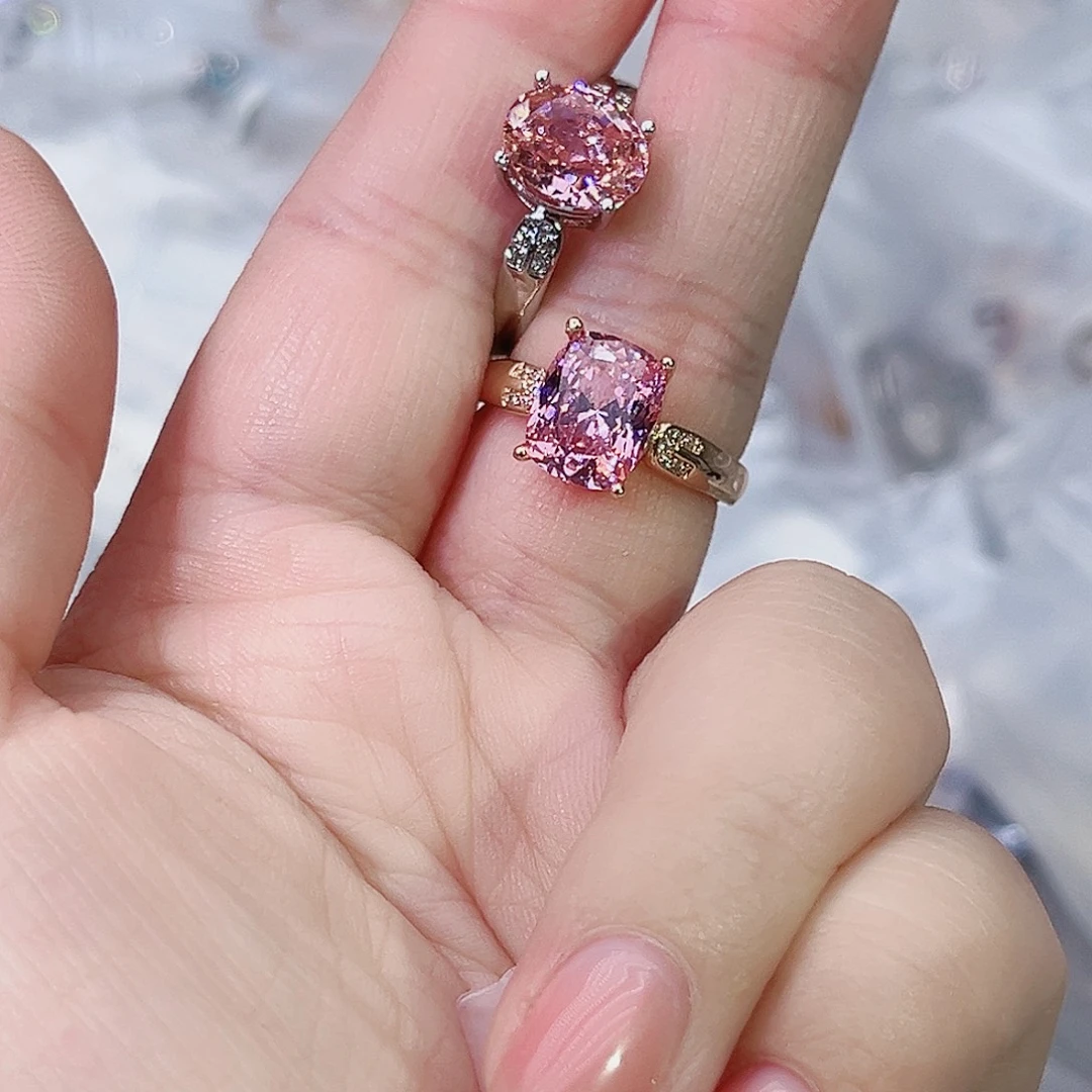 莫桑石非金属SH K枚惊鸿-15（换恰色鸽子蛋）