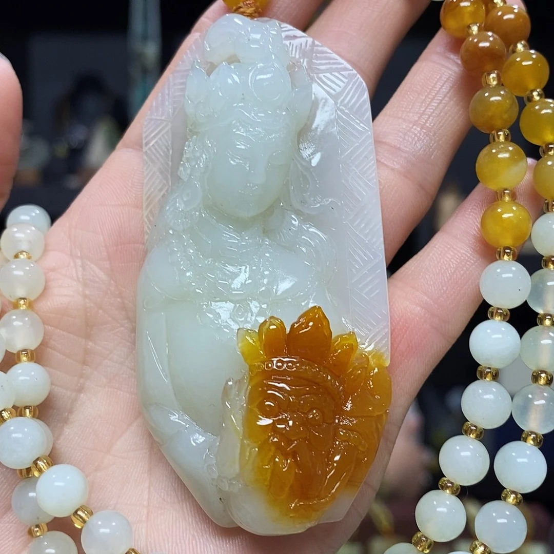 岫玉挂件挂件未镶嵌