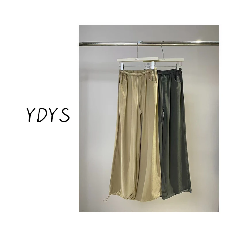 【YDYS】25Y00427 2025新款时尚气质小众休闲裤