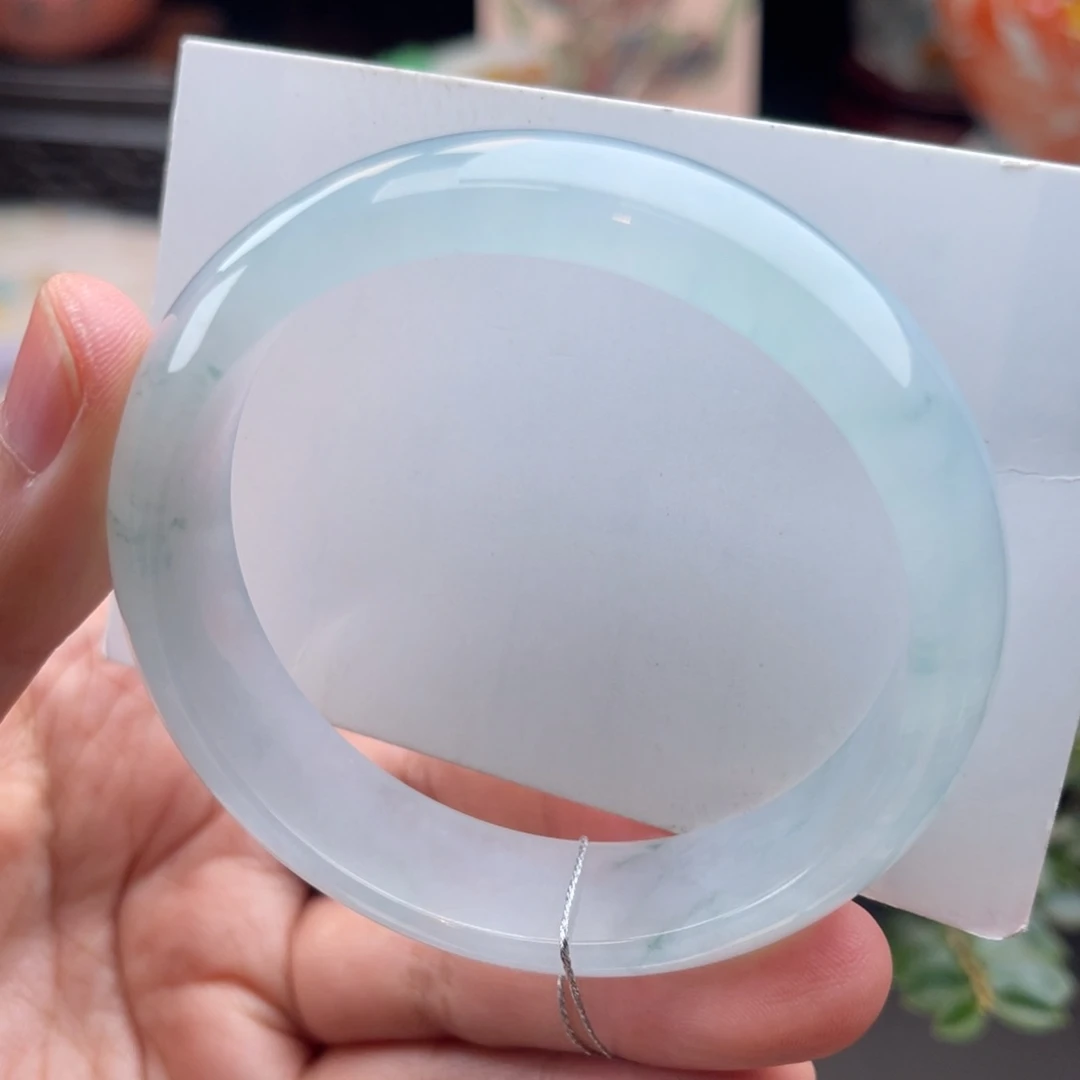 未镶嵌手镯翡翠冰透