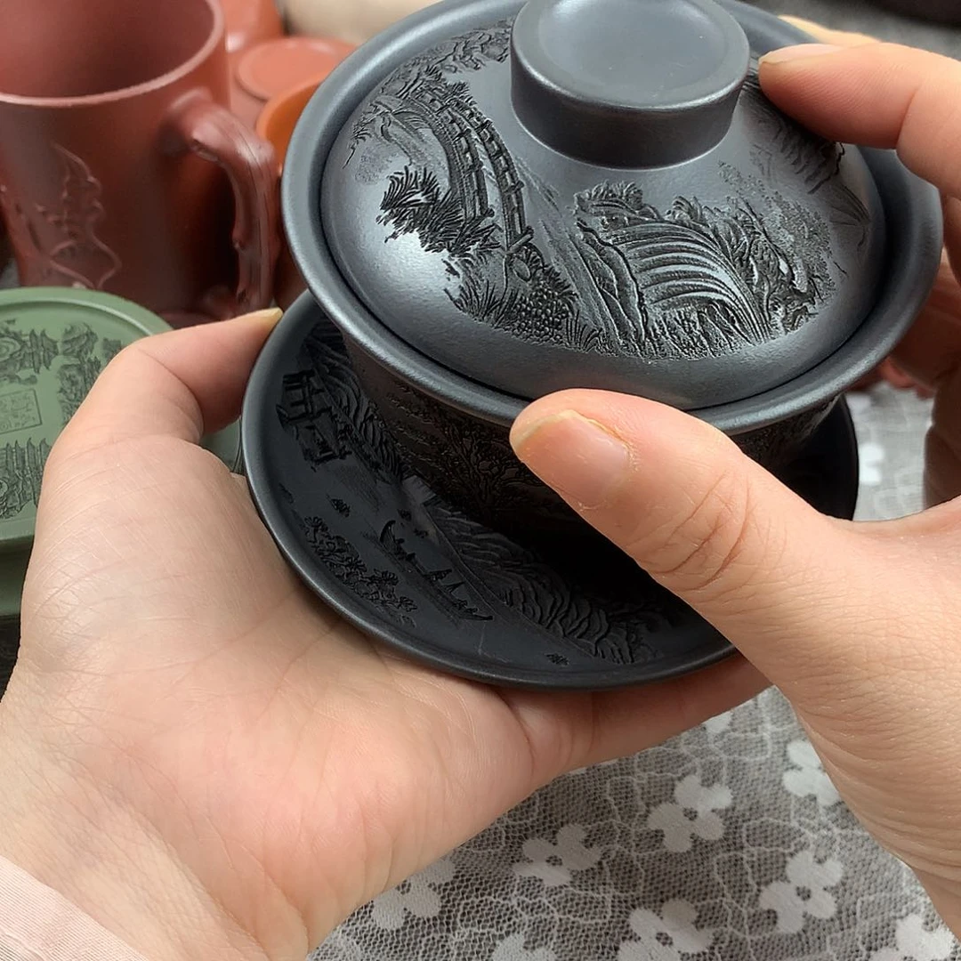 茶杯紫砂高端主人杯