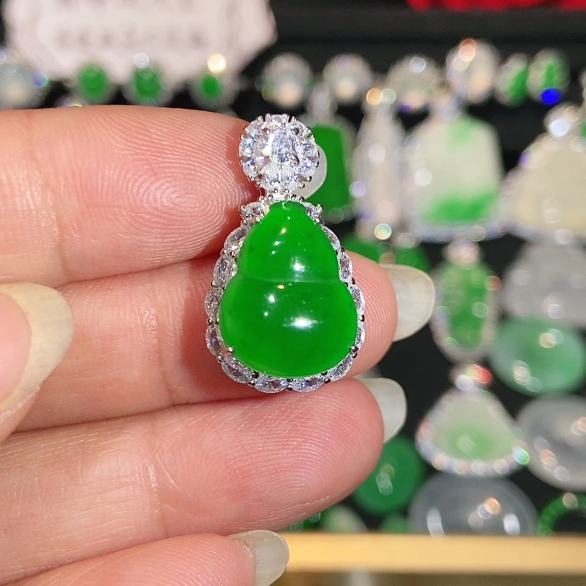 【闪购商品】颈饰未镶嵌翡翠天然翡翠