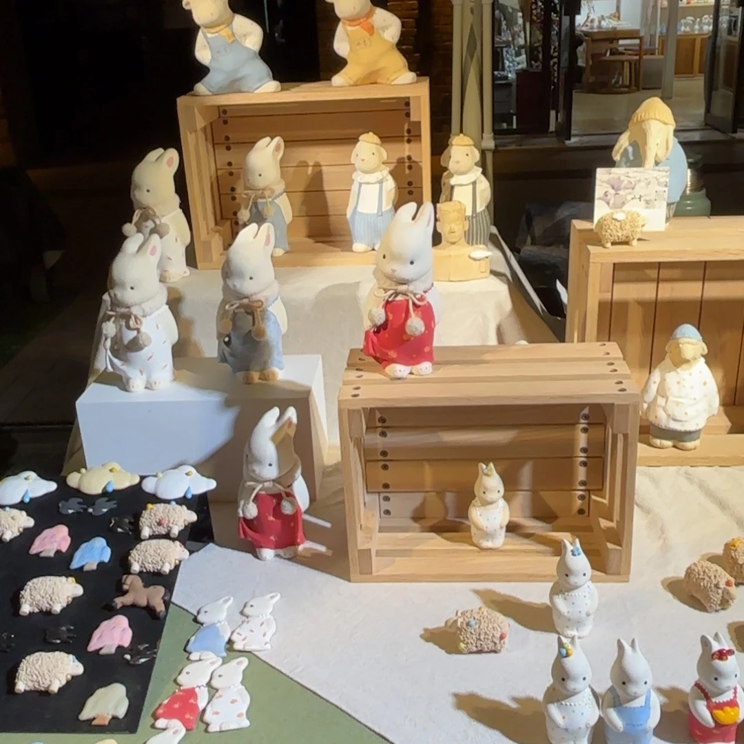 陶摆件 可爱的摆件