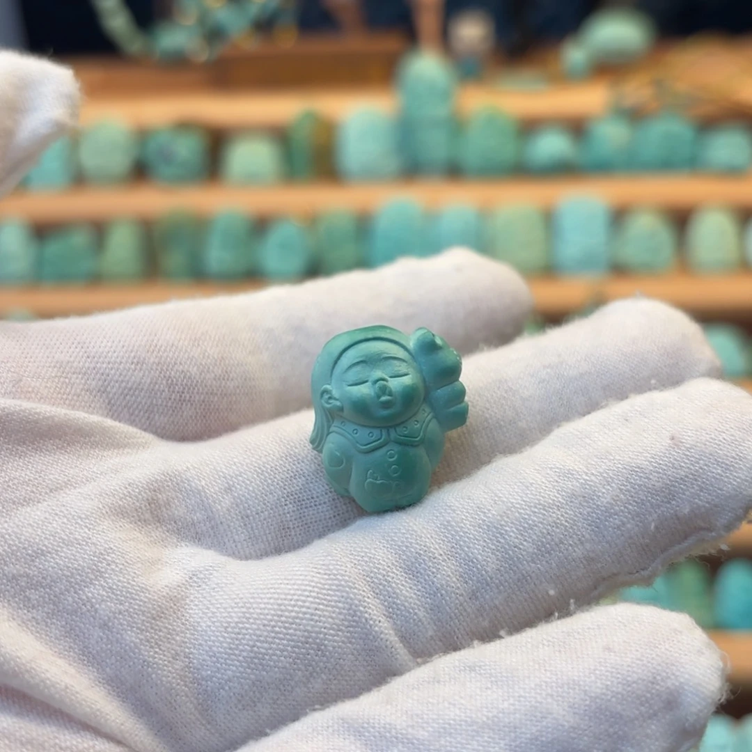 绿松石未镶嵌配饰