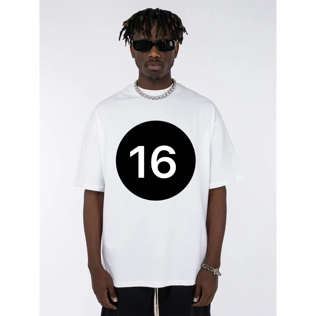 【16号细节款】350克手工珍珠T恤男女同款