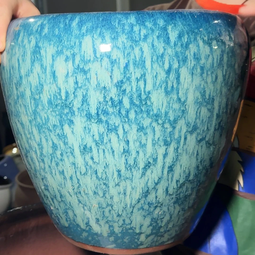 紫砂花盆高30口27.5
