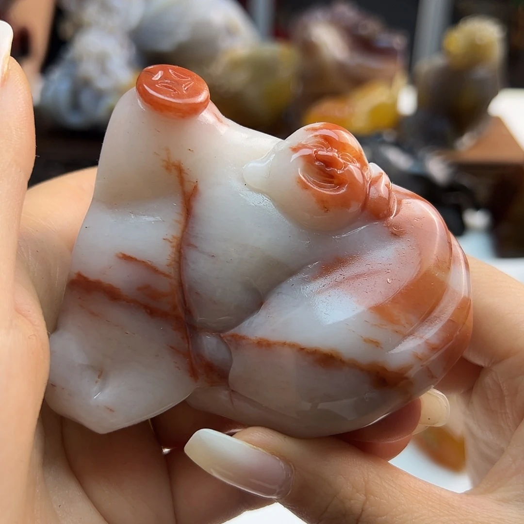 玛瑙/玉髓未镶嵌颈饰