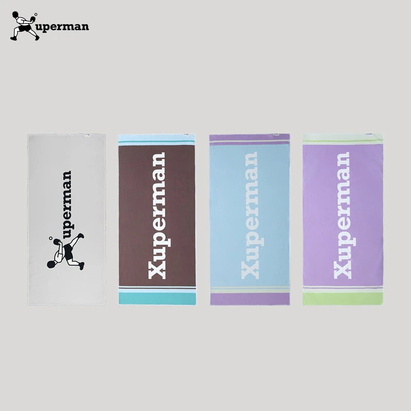 xuperman乒乓文化创意运动健身毛巾透气薄款速干吸汗