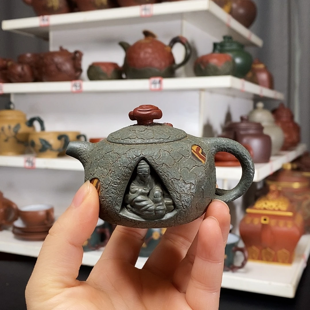 茶壶紫砂原矿紫砂壶