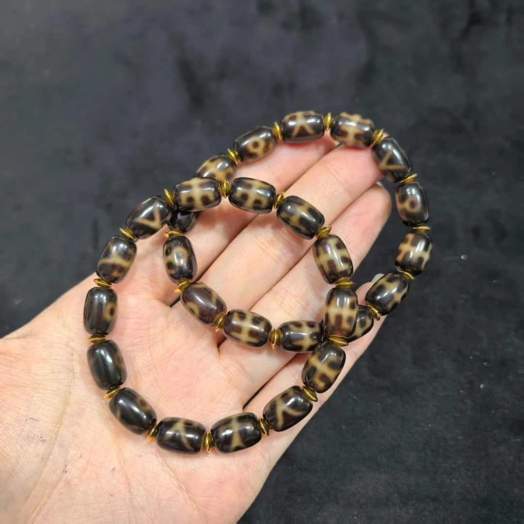 【曹美丽精选】H38258-玛瑙diy手串（贵人）-多样性发其一-8mm