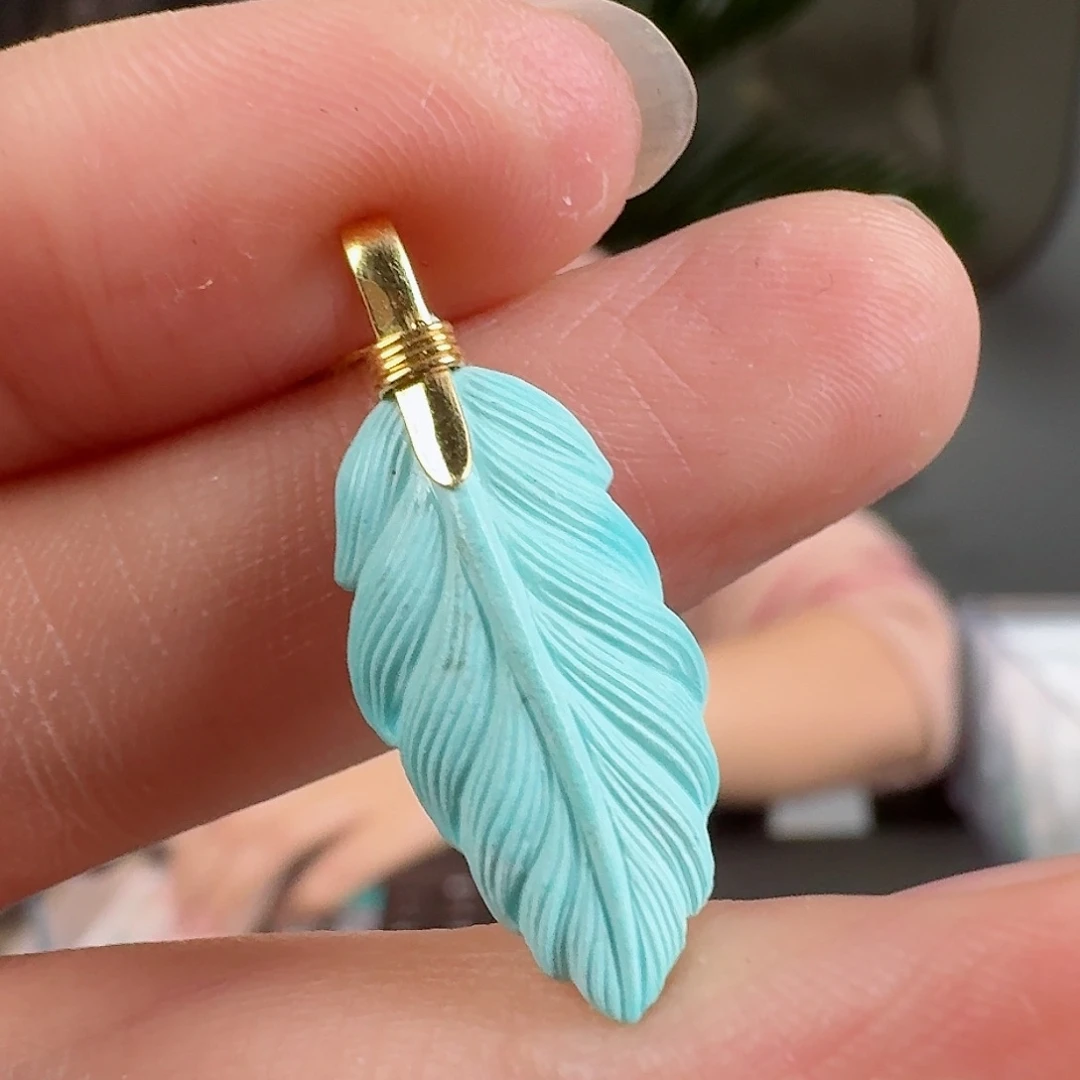 绿松石珠宝奇石未镶嵌