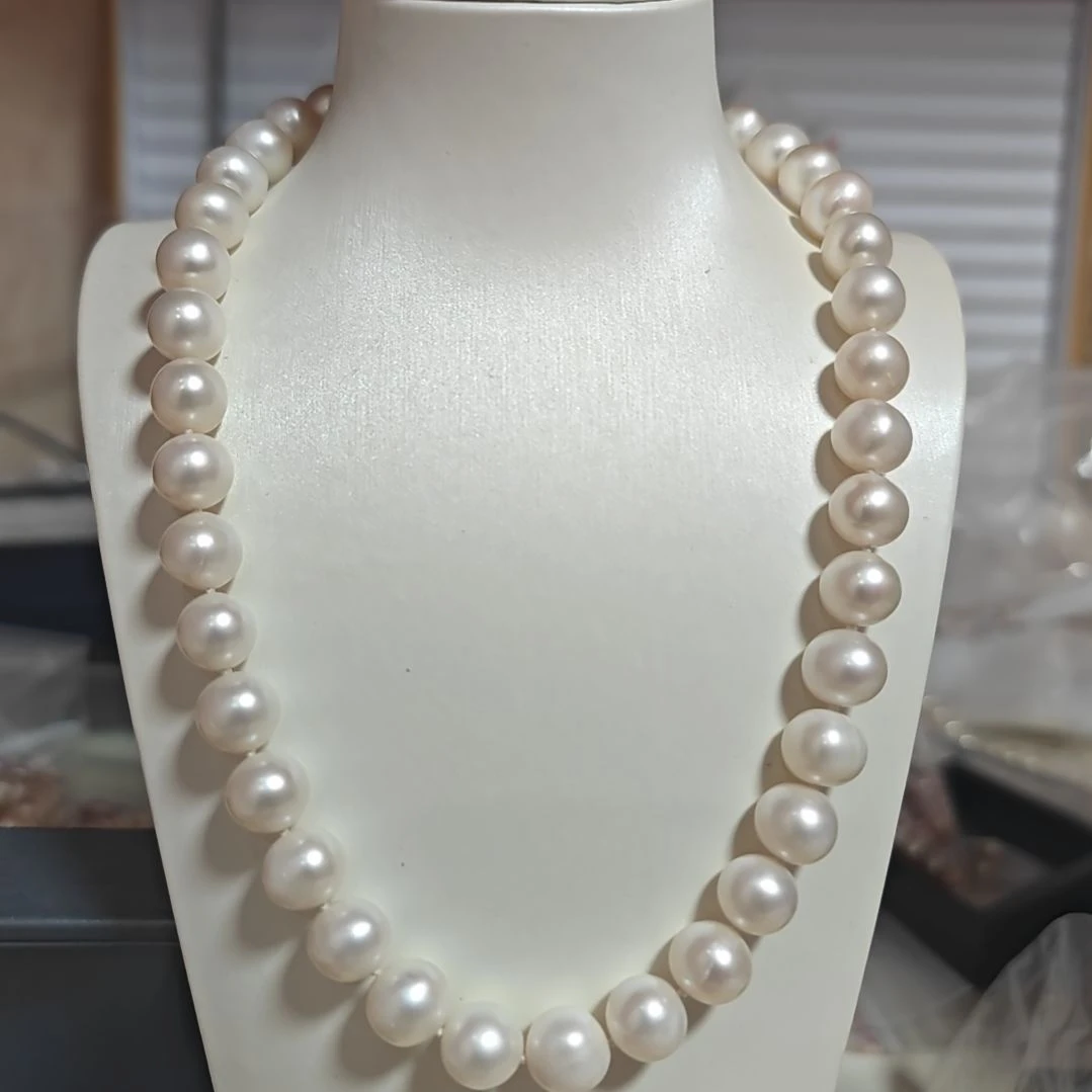 淡水珍珠项链银S925镶嵌甜***辣