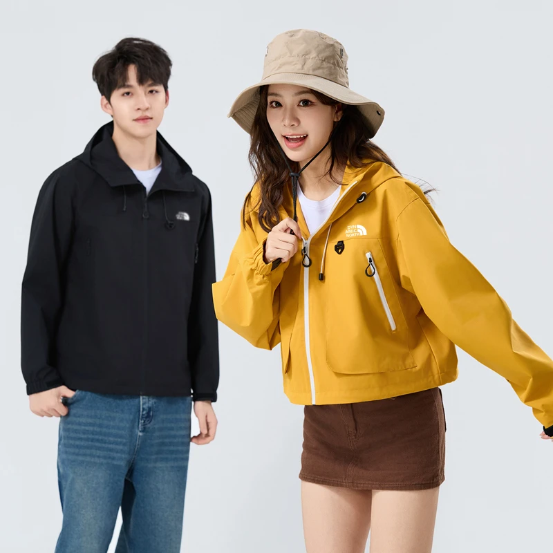 【新品来袭】男女款户外潮流情侣三防登山服DYT