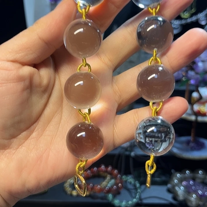 手链水晶未镶嵌天然白水晶