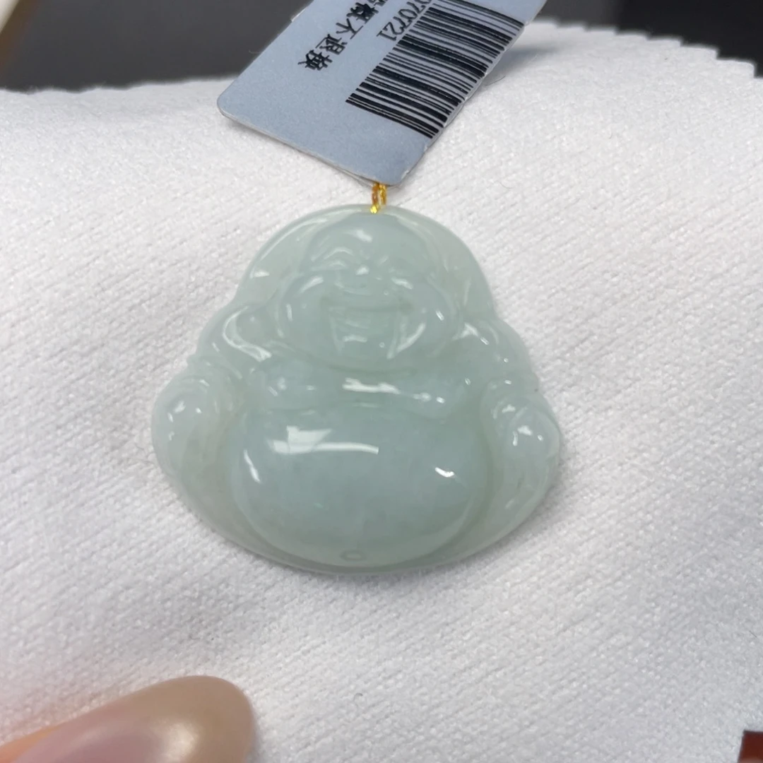 颈饰未镶嵌翡翠佛公