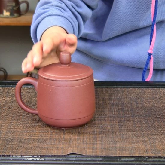 茶杯紫砂高货放漏