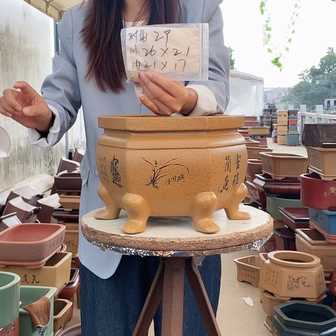 花盆紫砂紫砂花盆