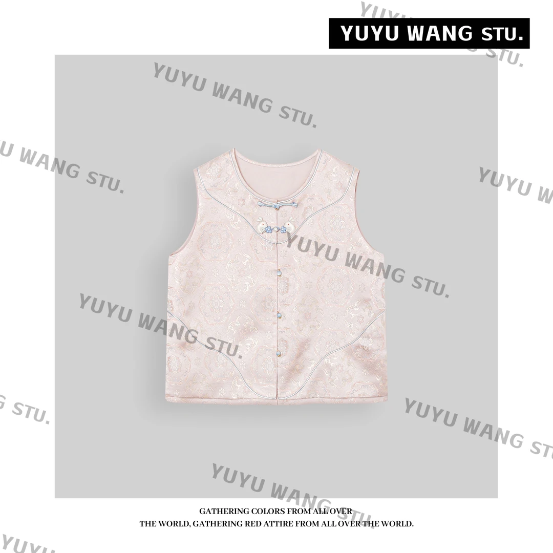 YUYU WANG 【玉兔】马甲 RBL2SC610小香风