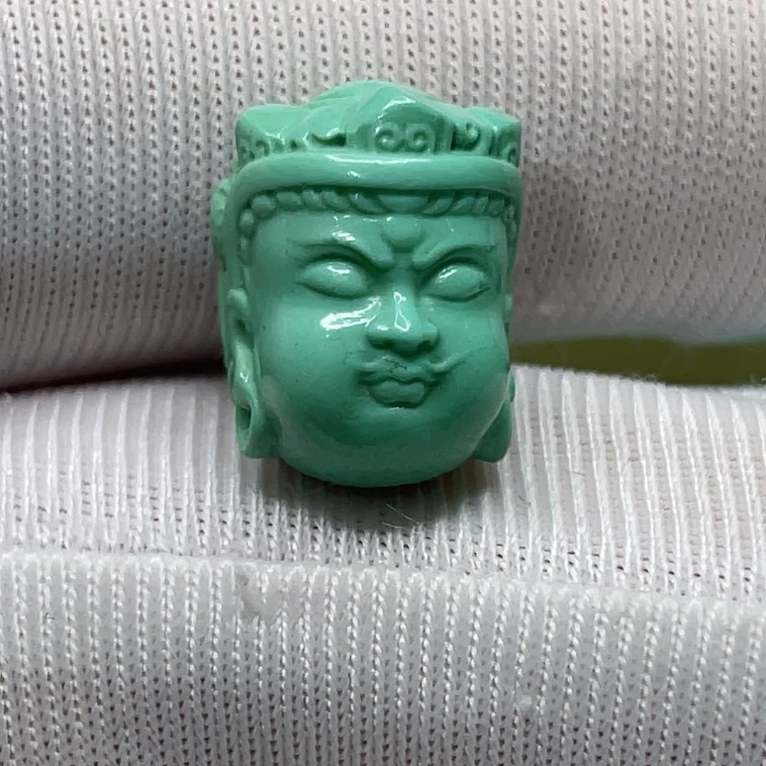 绿松石未镶嵌挂件