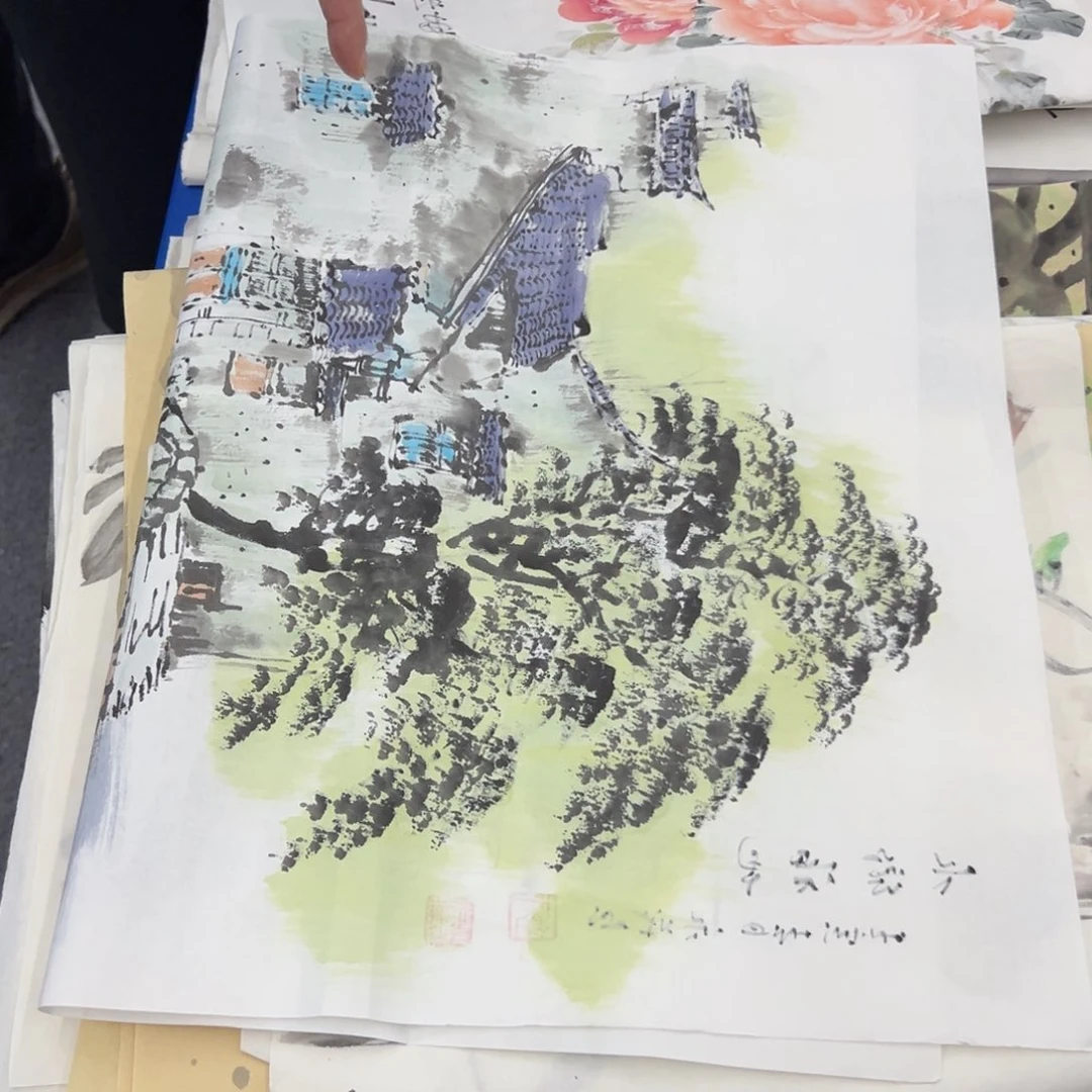 国画国画纯手绘作品