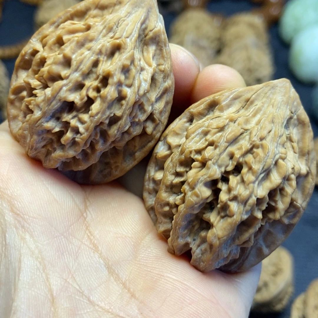 康***丁吊坠文玩核桃火麟剑35