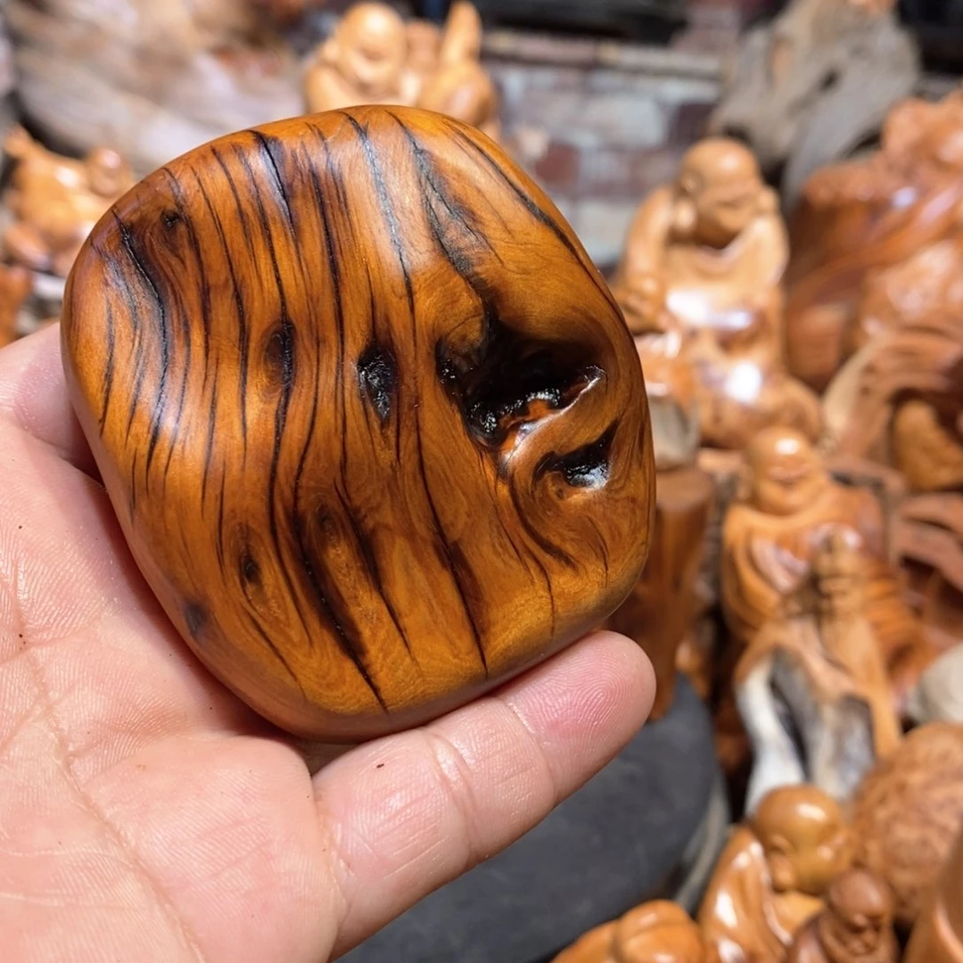 柏木崖柏根雕摆件