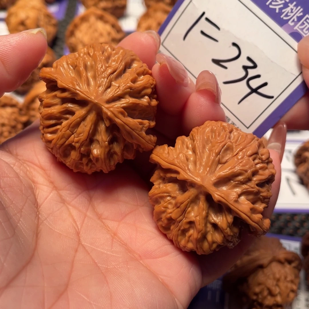 M***1文玩核桃把件234号苹果42