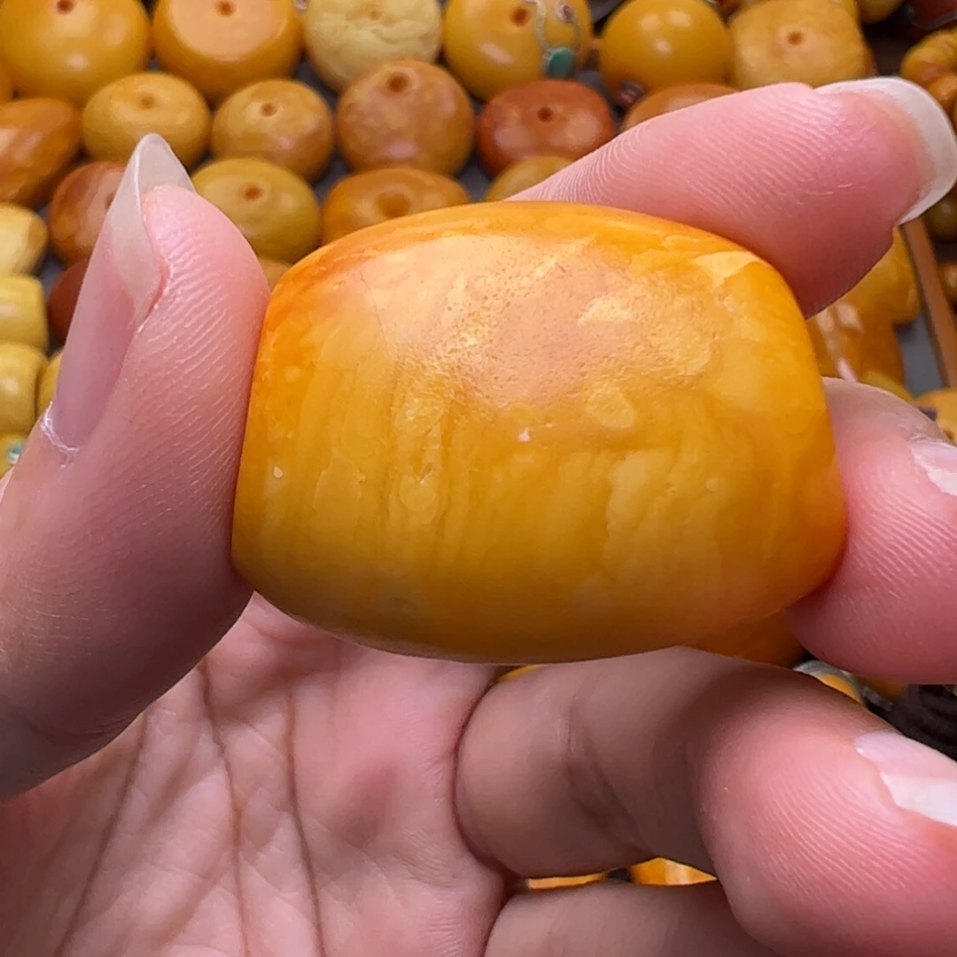 琥珀未镶嵌珠宝奇石马蹄