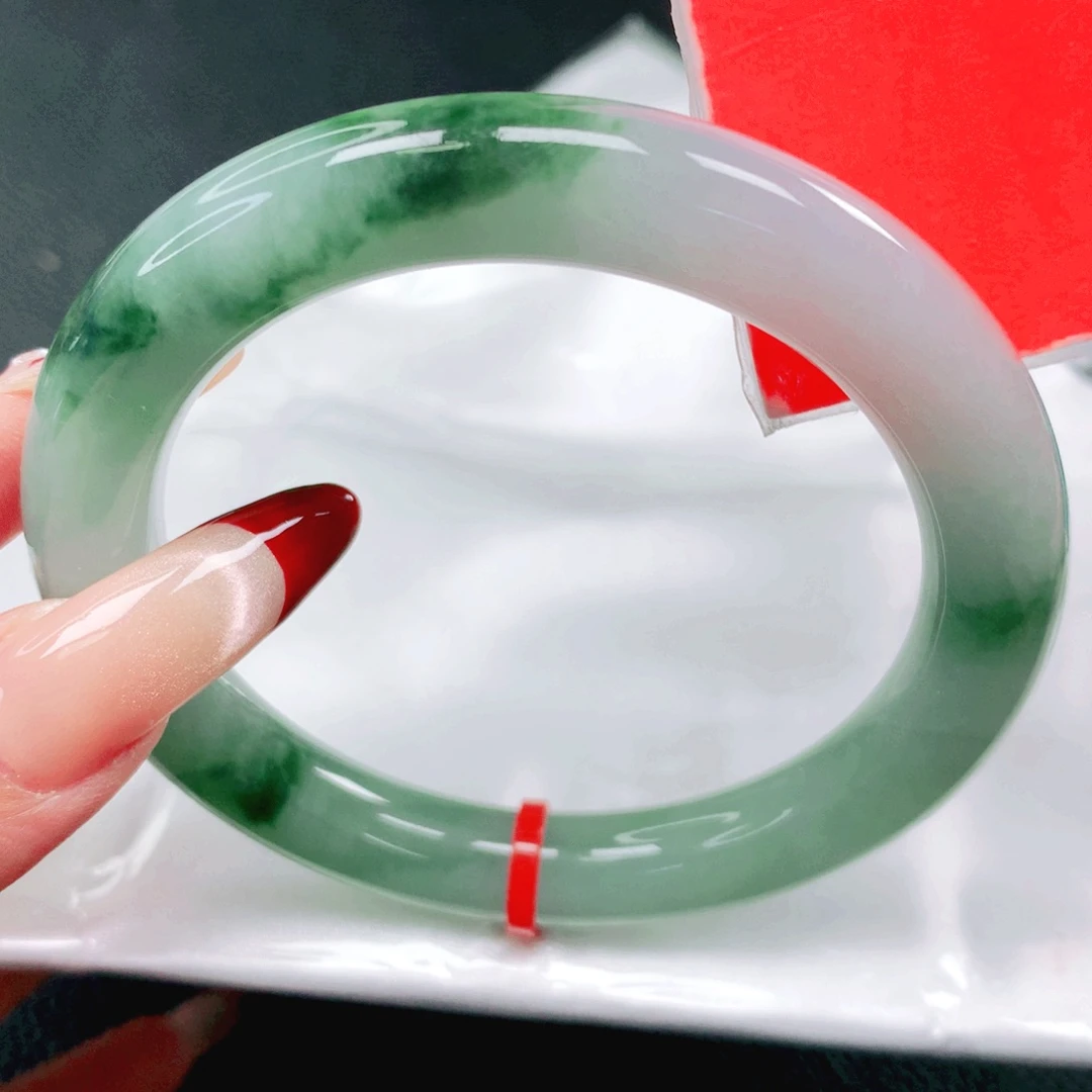 翡翠未镶嵌手镯58