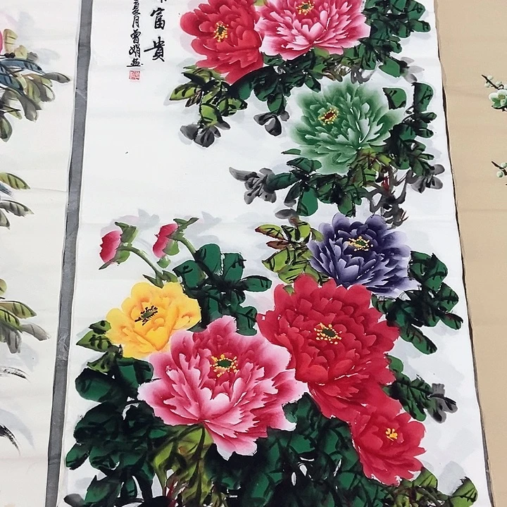 小周画廊的直播间
