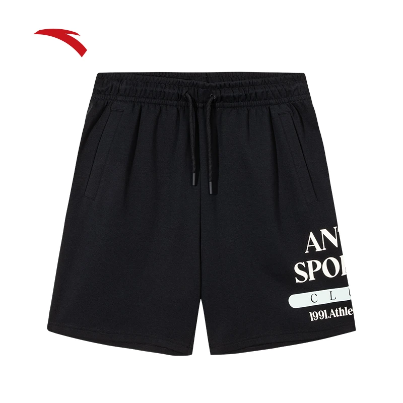 安踏运动优可丝速干短裤男子年夏季新款五分裤休闲宽松中裤