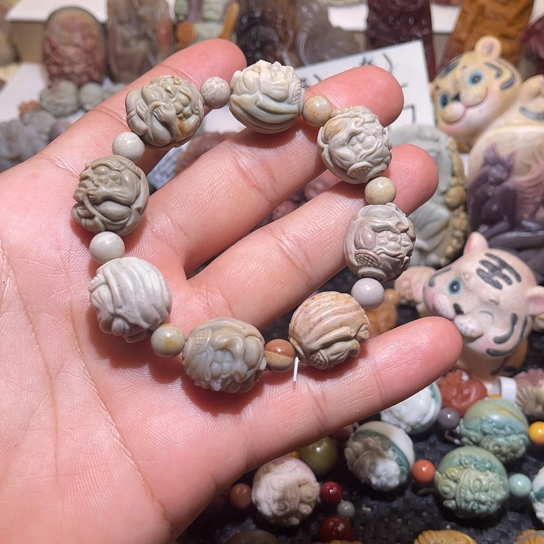 未镶嵌手串石英质玉