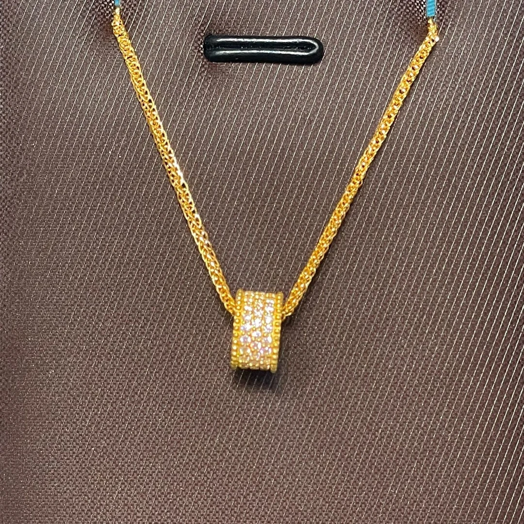 【晓彤】足金999 小蛮腰项链4.93g