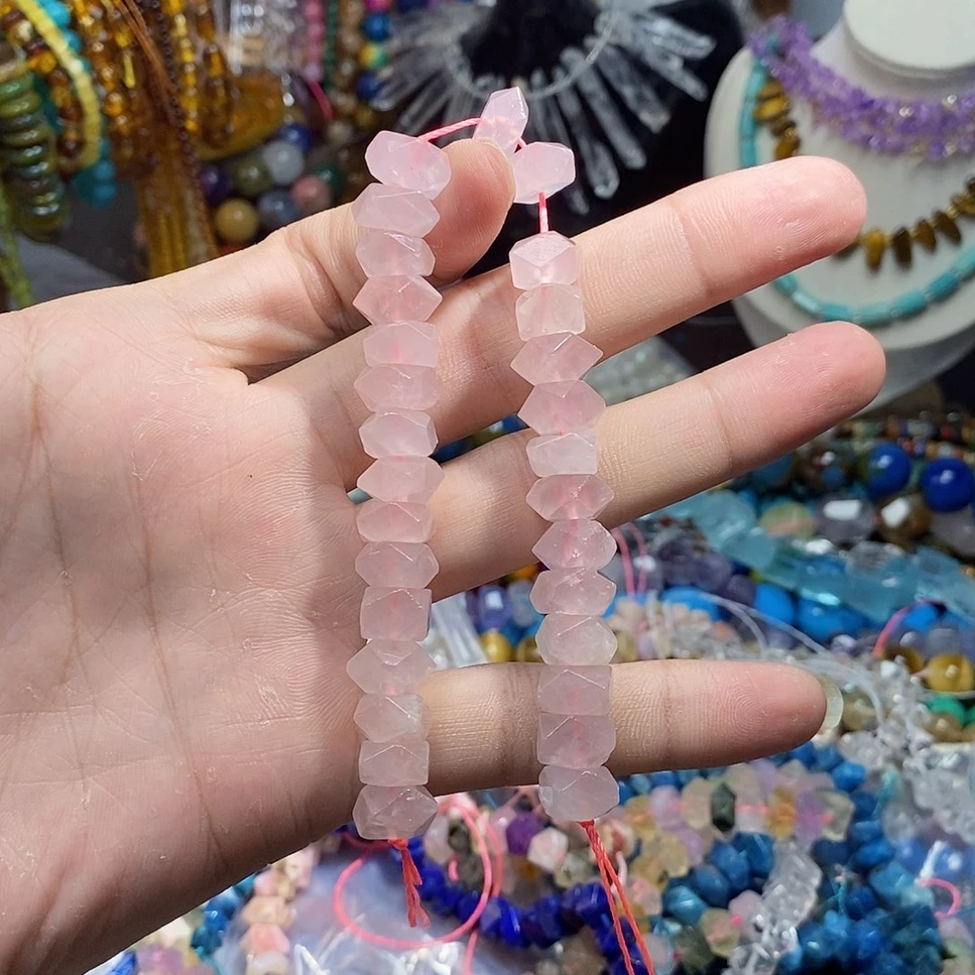 石英质玉未镶嵌，马粉冲角10mm，