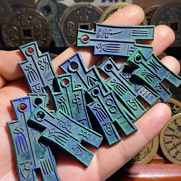 铜现代花钱工艺品工艺品