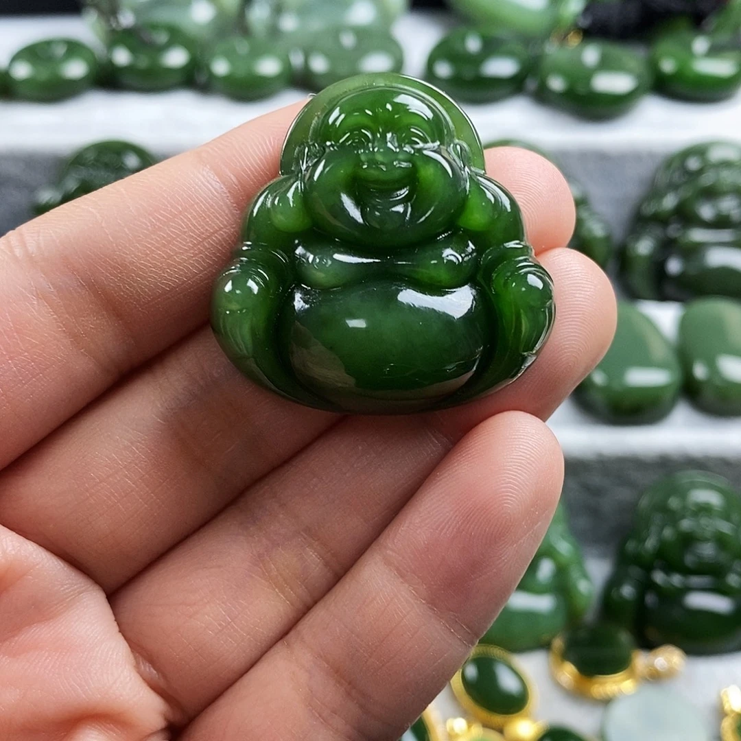 和田玉（碧玉）未镶嵌颈饰