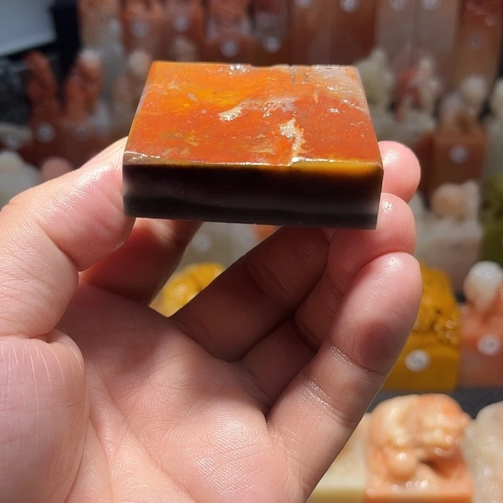 老挝石老挝保利石印章