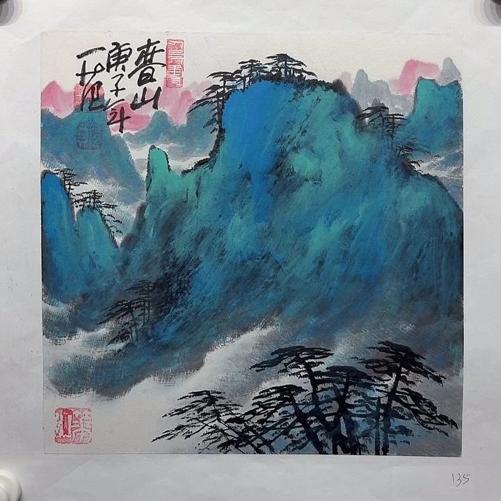 国画姜国华国画作品