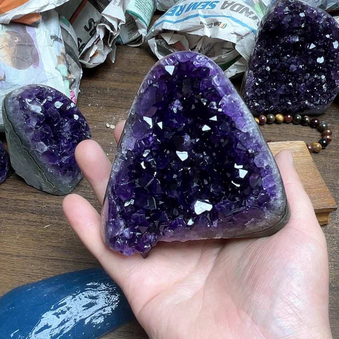 紫晶大型摆件（非配饰）未镶嵌