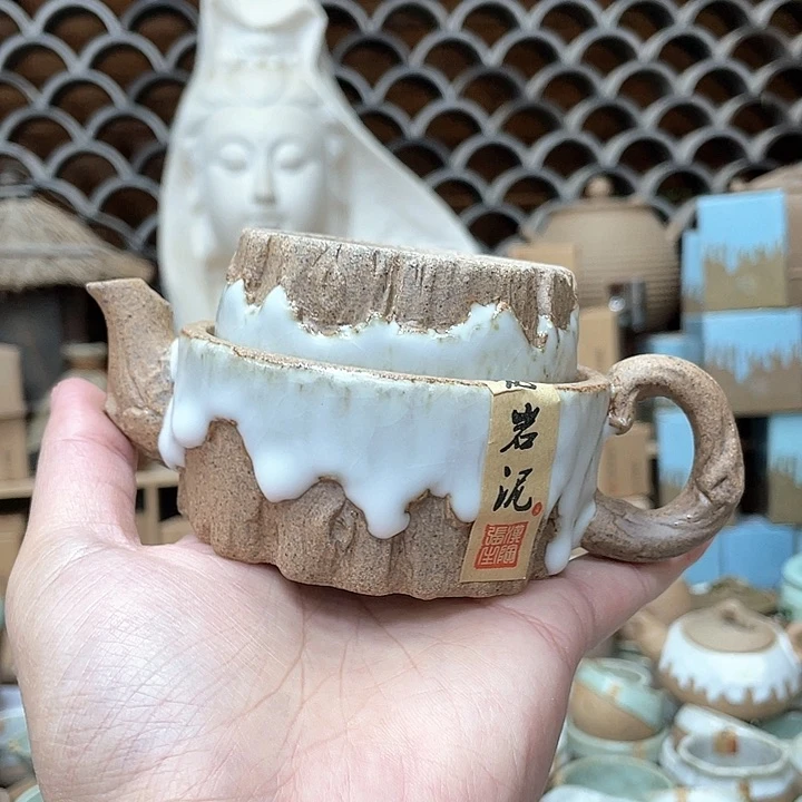壶老段烧陶瓷茶器！