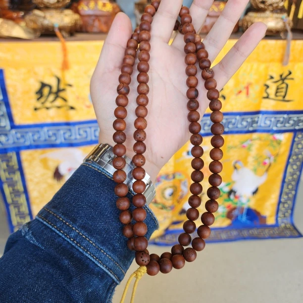 非金属木质手链 道家雷击枣木流珠念珠法器手串 平安纳福